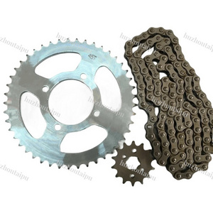 Hot sale best price Motorcycle Parts 45T-14T-428H Sprocket Chain Kit Transmission for Y AMAHA YBR125