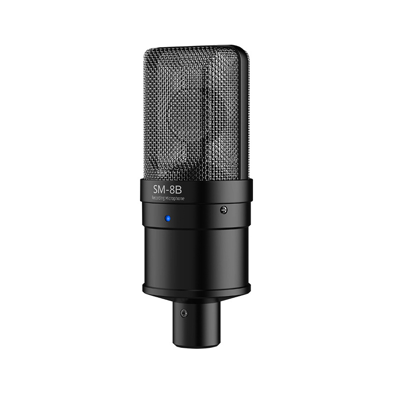 TAKSTAR SM-8B(2nd Gen) Professional Recording Microphone XLR Condenser Mic Studio Microphone Podcast Streaming Youtube