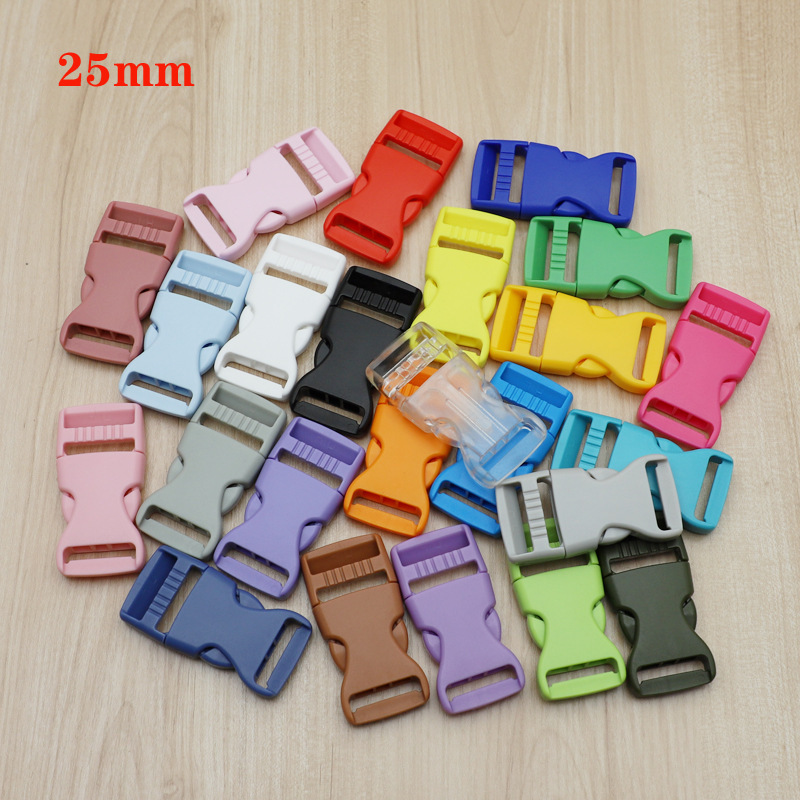 Premium Plastic Buckle Lanyard Parts Detachable Buckle Lanyard Accessories Wholesale POM Buckle 10mm 15mm 20mm 25mm 32mm 38mm