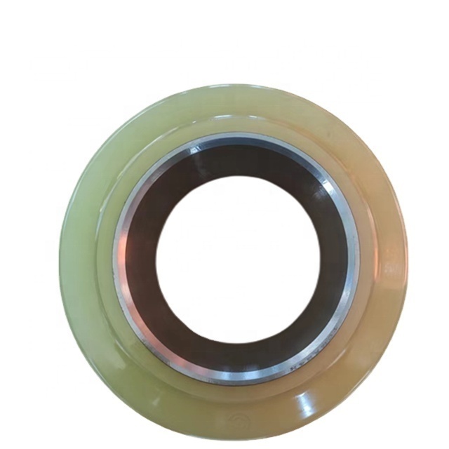 TCM FRB15~FRB18 Pu Wheel Forklift wheels Supplier High Quality Drive wheel 330X145X194 Polyurethane solid tire