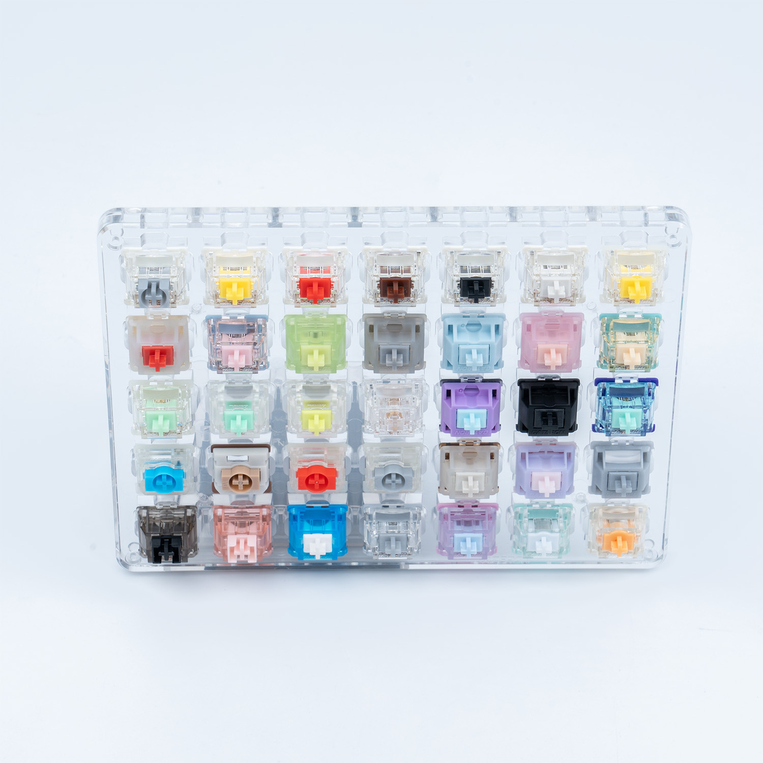 GATERON Magnetic Customized Switch Treasure Version Mechanical Keyboard Acrylic Switch Tester 35pcs Sample