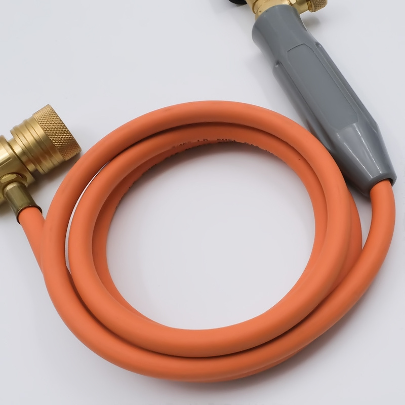 2024 Mapp Pro Gas Plumbing Work  Brazing Torch Ignited Instantly Welding Hand Torch With Hose