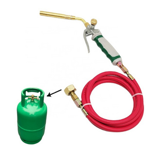 Welding tool LPG hand torch gas torch flame gun with two switch