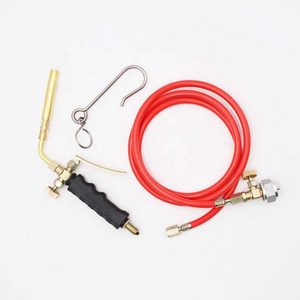 Dual-switch Welding Tools Self-closing Air Hose Flame Gun Blow Torch Skyasia Portable Propane All-copper Welding Torches