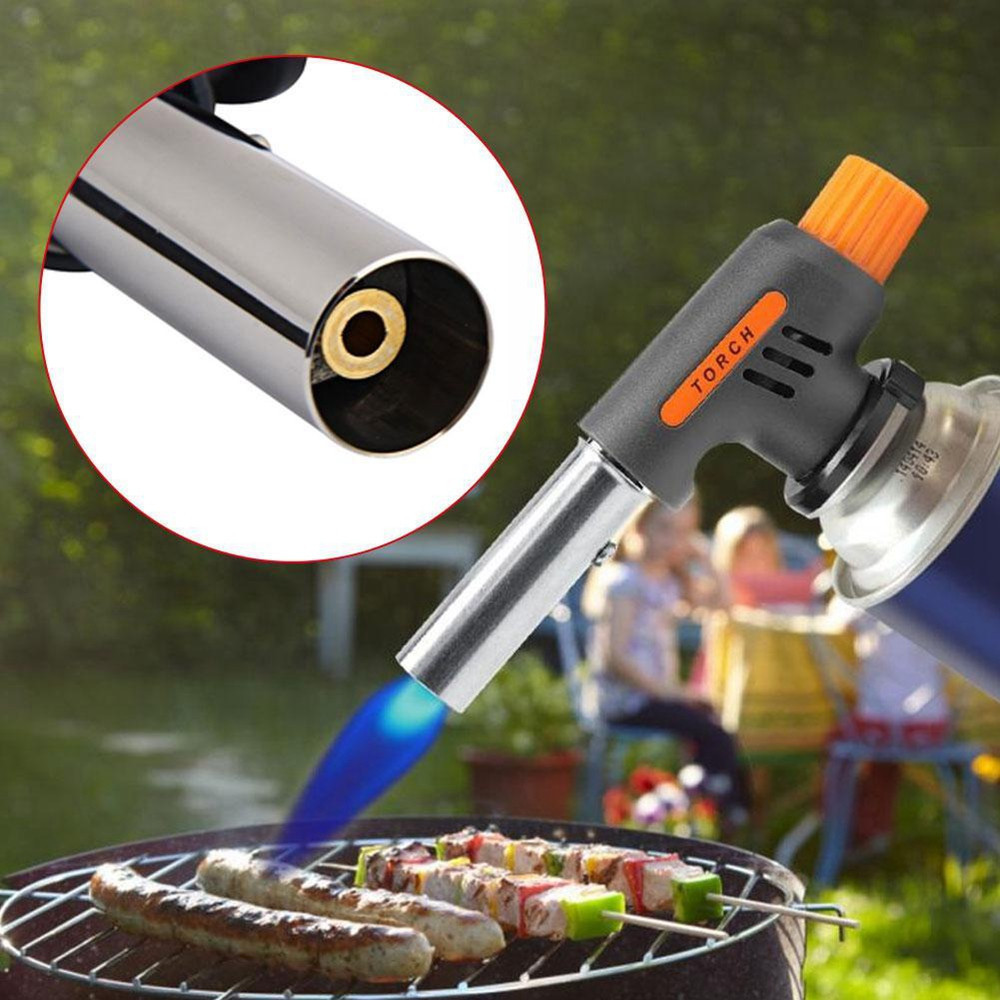 Welding Gas Burner 502 Flame Gas Torch Flame Gun Blowtorch Cooking Soldering Butane AutoIgnition gas-Burner Lighter Heating Gun