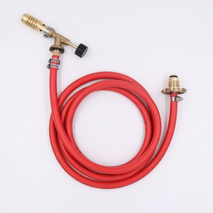 High Quality Gas Self Ignition Turbo Torch With Hose Solder Propane Welding For Plumbing Air Conditioning