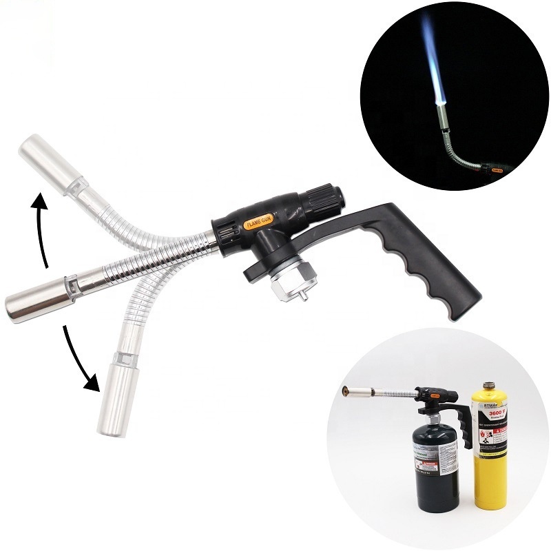 High Temperature Gas Flame Gun Blow Torch Skyasia Antorchas Extended Hose Propane Oxygen-free Welding Torch