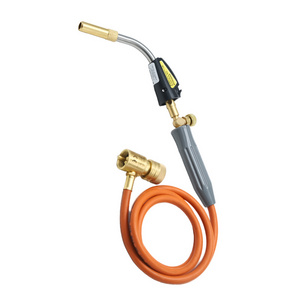 2024 Mapp Pro Gas Plumbing Work  Brazing Torch Ignited Instantly Welding Hand Torch With Hose