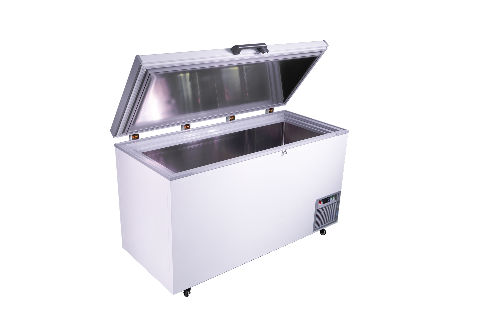 Minus 40 Deep cold ice cream freezer low temperature Secop compressor chest freezer top open door freezer