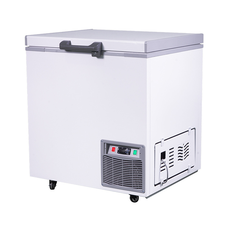 Wholesale138L  -40 degree low temperature freezer deep refrigerator and freezers display ice cream freezer