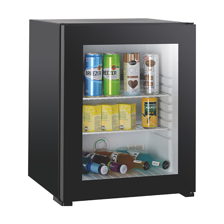 Wholesale hotel mini fridge mini fridge cost  frigobar glass fridge office portable refrigerator