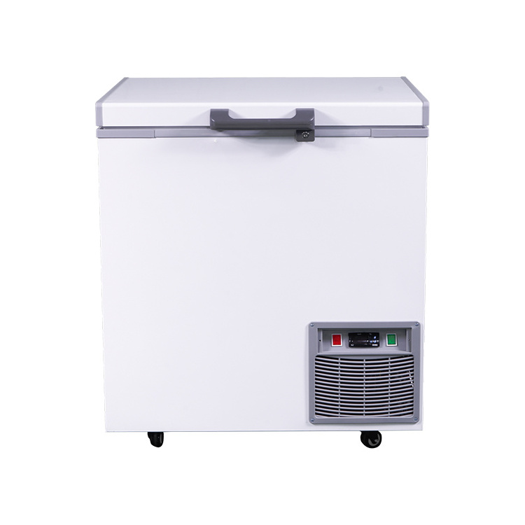 Wholesale138L  -40 degree low temperature freezer deep refrigerator and freezers display ice cream freezer