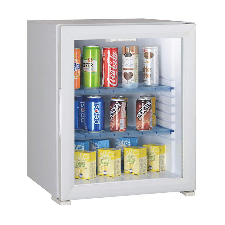 Wholesale hotel mini fridge mini fridge cost  frigobar glass fridge office portable refrigerator