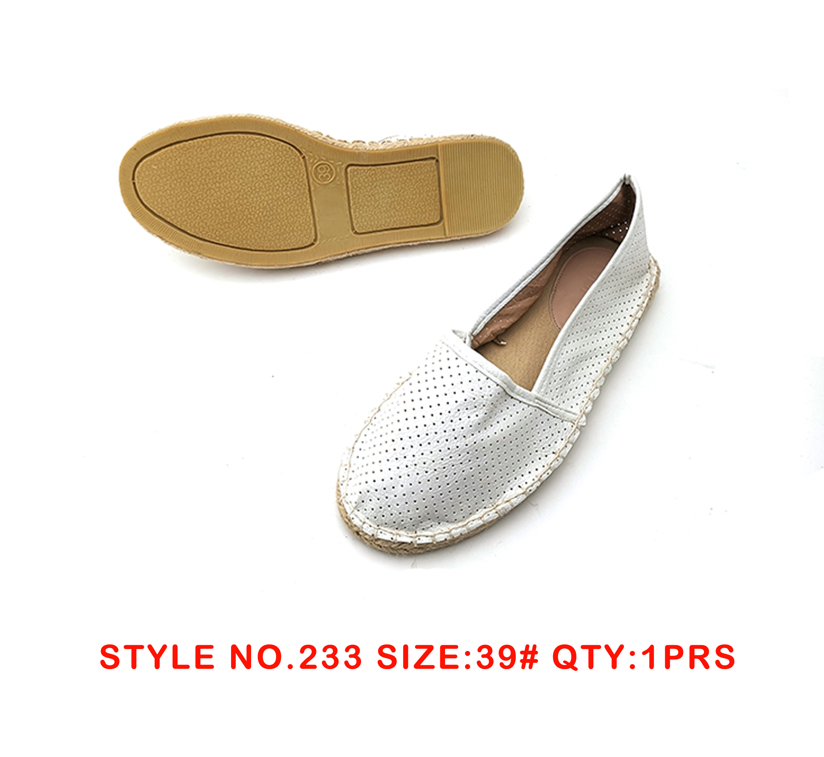 No MOQ  USD3 Flat Shoes China Factory High Quality Shoes Women Ladies Flat