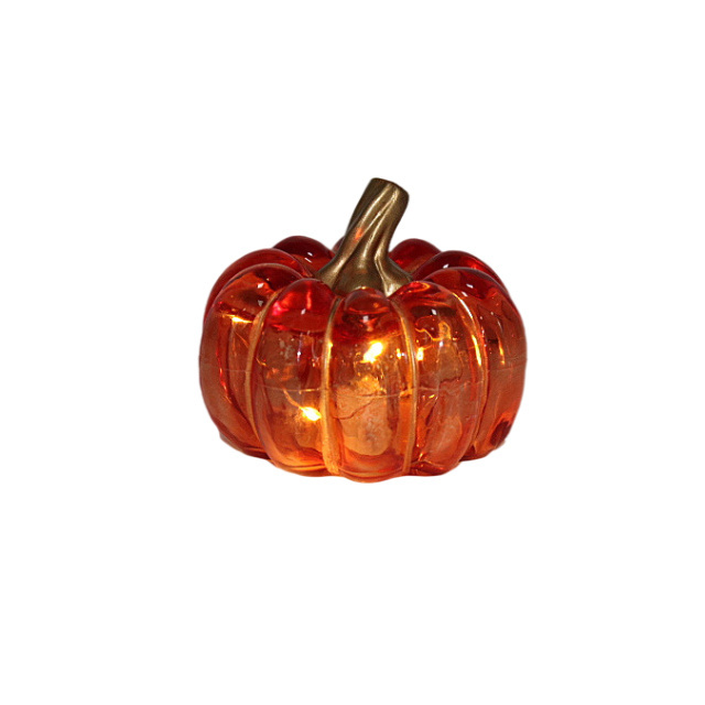 Most Popular LED Acrylic Pumpkin Lantern for Halloween and Christmas Indoor Party Decorations