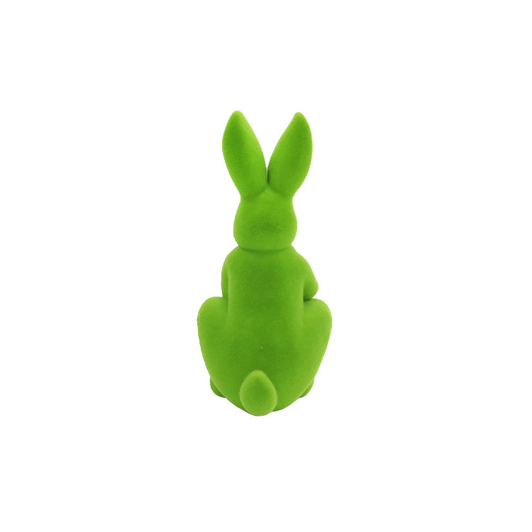 Wholesale 36cm Color Foam Flock Rabbit Easter Bunny Ornaments Children Handmade Diy Kindergarten Hotel Shop Party Decorations