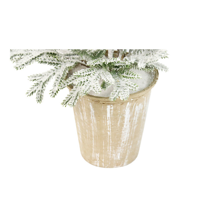 Promotion desk top small area miniature table decorate bottle brush mini pine sisal artificial christmas tree