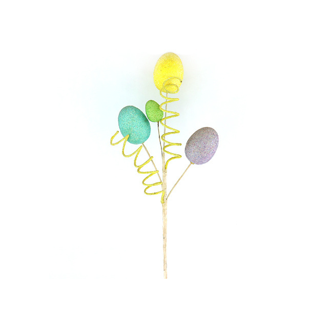 Party Supplies Easter Eggs Flower branch Twist Eggshell Pauline Gifts Creative Diy Children's Handmade Egg-shell glitter toys