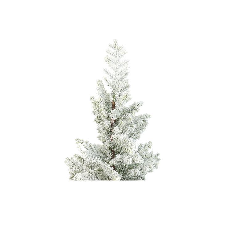 Tabletop Christmas Tree Small Mini Christmas Tree for Table Top, Artificial Snow Flocked Arbol de Navidad