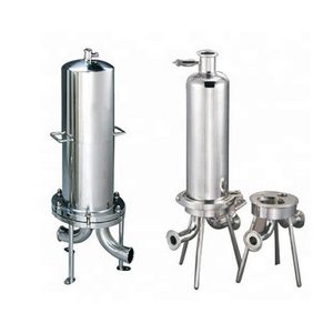 BJH Series Stainless Steel Filter Housing SS316 10 Inch 20 Inch 30 Inch Code 7 Cartridge Filter 226 For Water Process Filtration