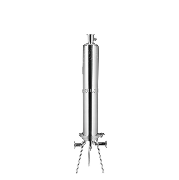 BJH Series Stainless Steel Filter Housing SS316 10 Inch 20 Inch 30 Inch Code 7 Cartridge Filter 226 For Water Process Filtration