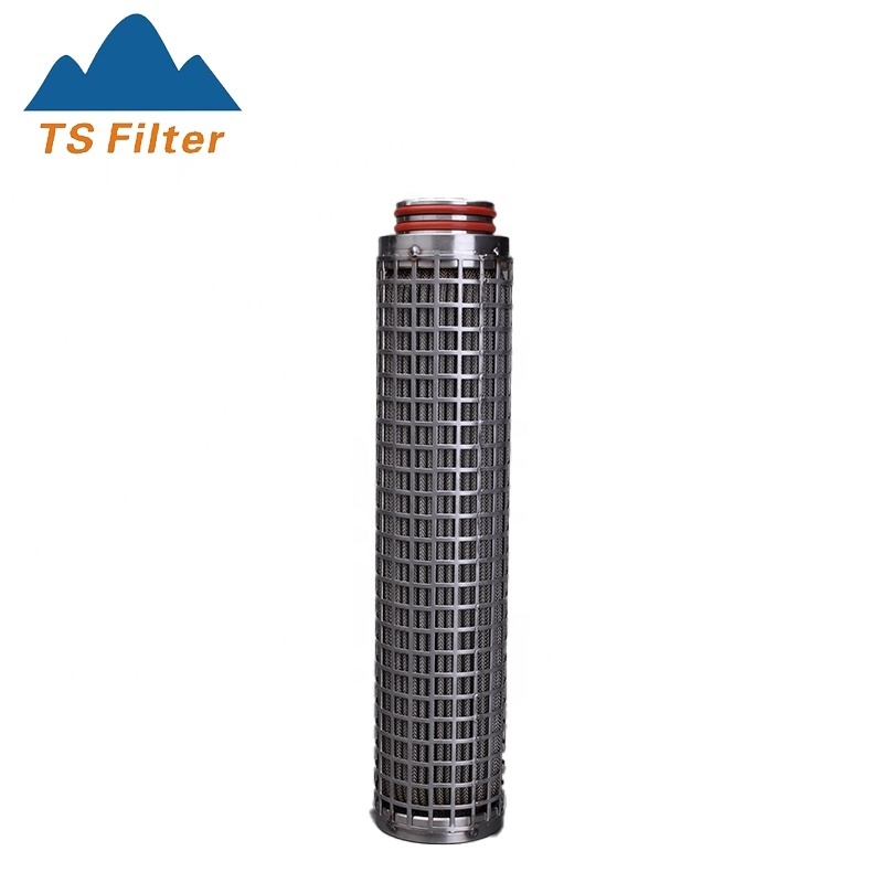 filter cartridge high temperature and pressure liquid filtration stainless steel filter 10'' industrial filtration