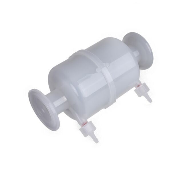 Pleated Polypropylene Membrane Disposable 2 Micron Capsule Filter With 1/4