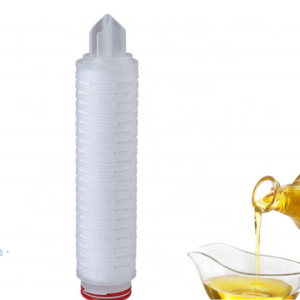 High quality coconut oil filter machine 1.0 PP cartridge filter for virgin coconut oil