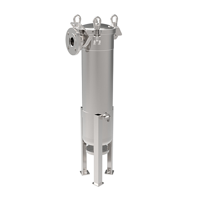 Sanitary small honey processing 304/ 316 stainless steel filter housing for removing the pollen and particles in honey