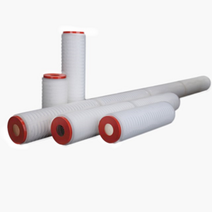 Micron cartridge filter PP pleated membrane  filter cartridge with absolute filtration efficiency for wine filtration