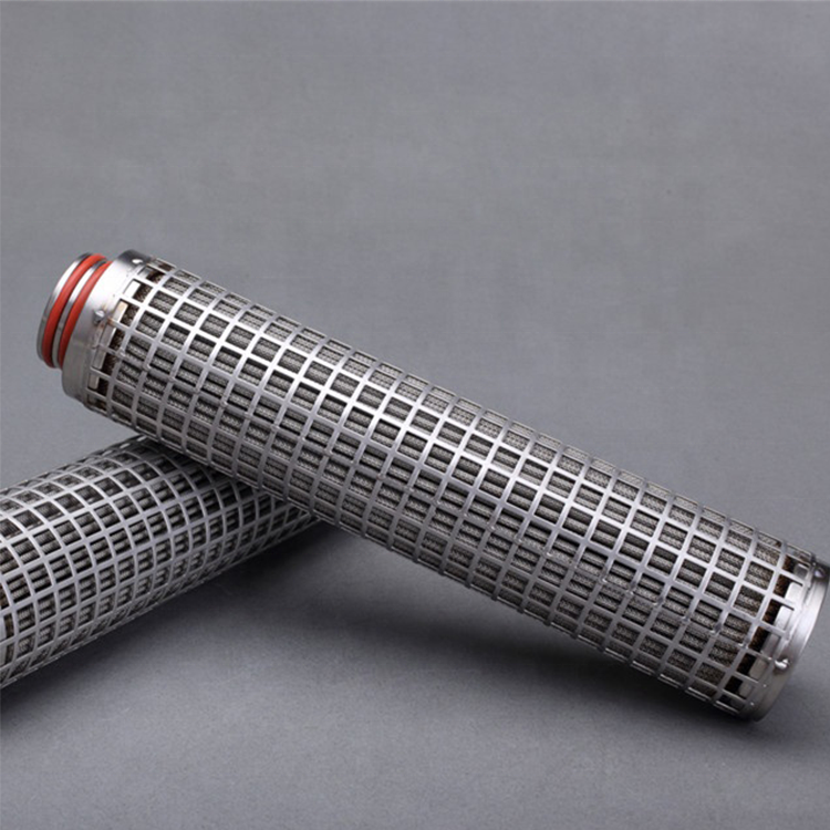 filter cartridge high temperature and pressure liquid filtration stainless steel filter 10'' industrial filtration