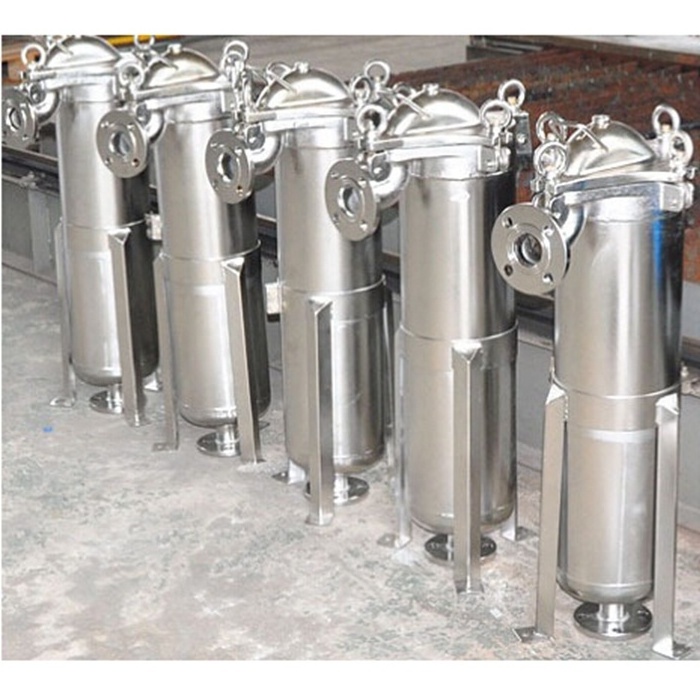 Sanitary small honey processing 304/ 316 stainless steel filter housing for removing the pollen and particles in honey