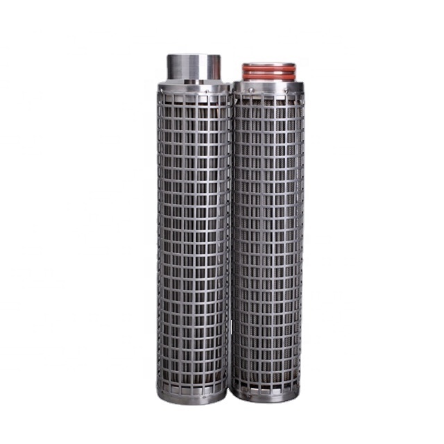 filter cartridge high temperature and pressure liquid filtration stainless steel filter 10'' industrial filtration