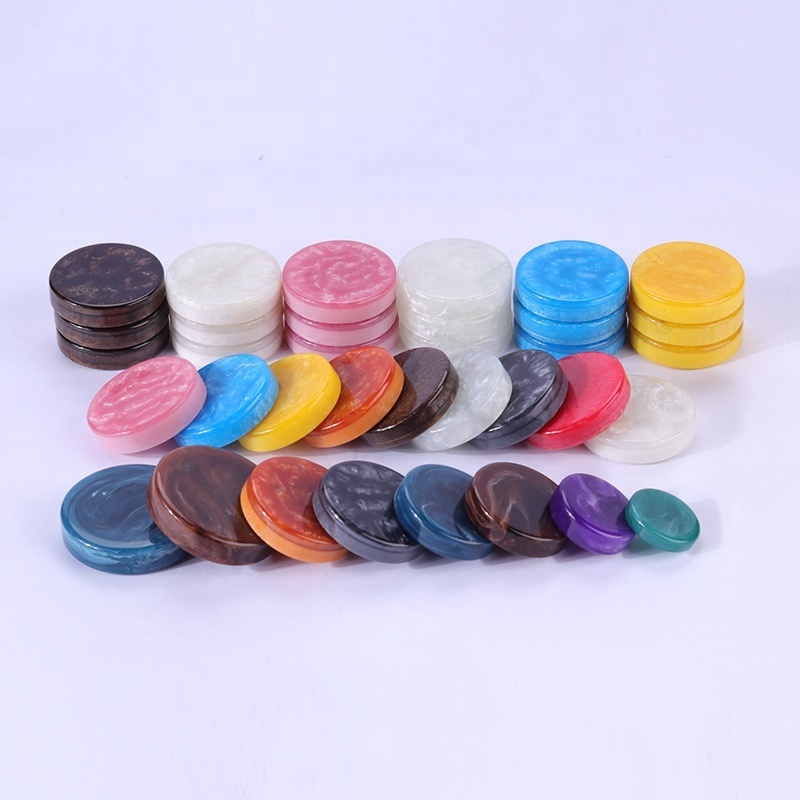 Guangdong Factory Colorful Backgammon Board Game Backgammon Chips Pieces