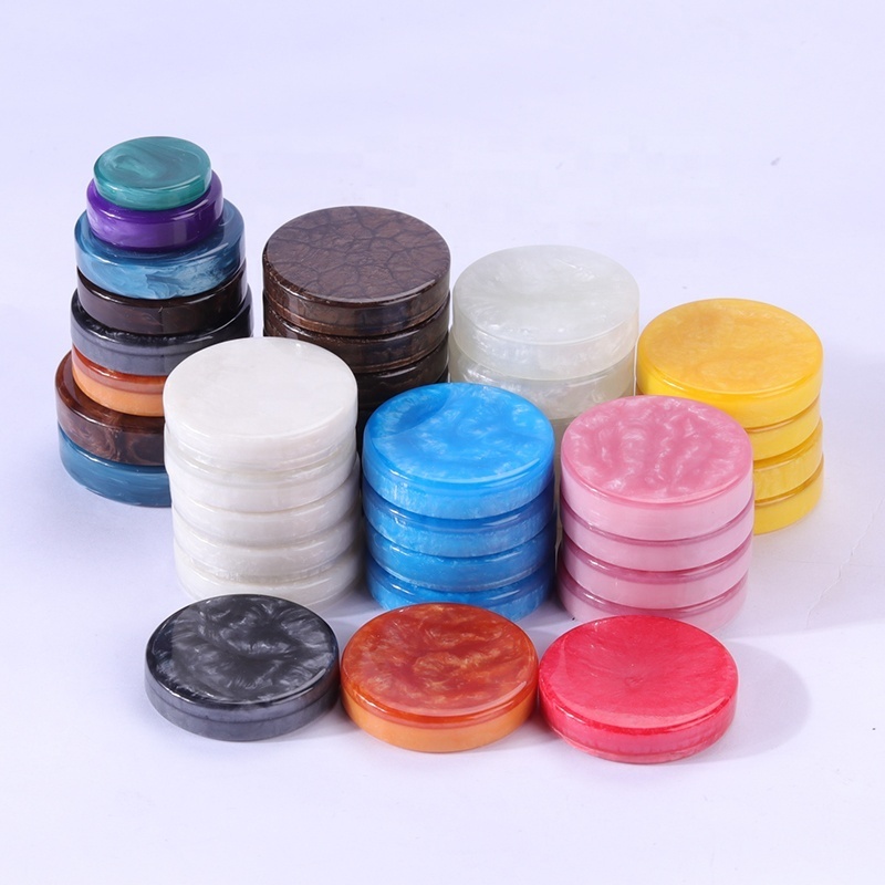 Guangdong Factory Colorful Backgammon Board Game Backgammon Chips Pieces