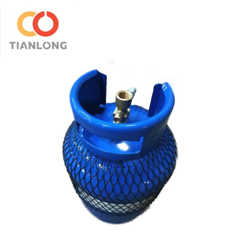 High Quality Zimbabwe Type 3KG Cooking LPG Gas Tank Cylinder with Collar