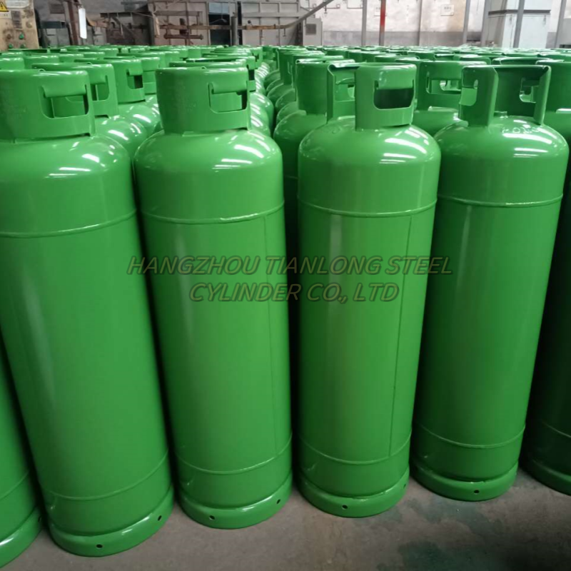 Universal 45KG 48KG 50KG Big Size Restaurant Use Colorful Gas Cylinder