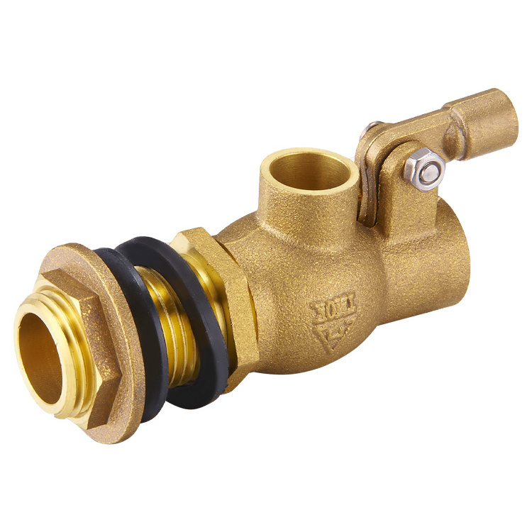 TMOK Water Tank Level Sensor Automatic Adjustable Stainless Steel Lever Control Brass  Float  Valve