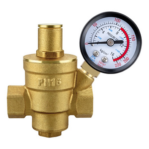 TMOK Sanitary Hydraulic 1/2" 3/4" 1" Brass Water Pressure Relief Reducing Regulator Valve