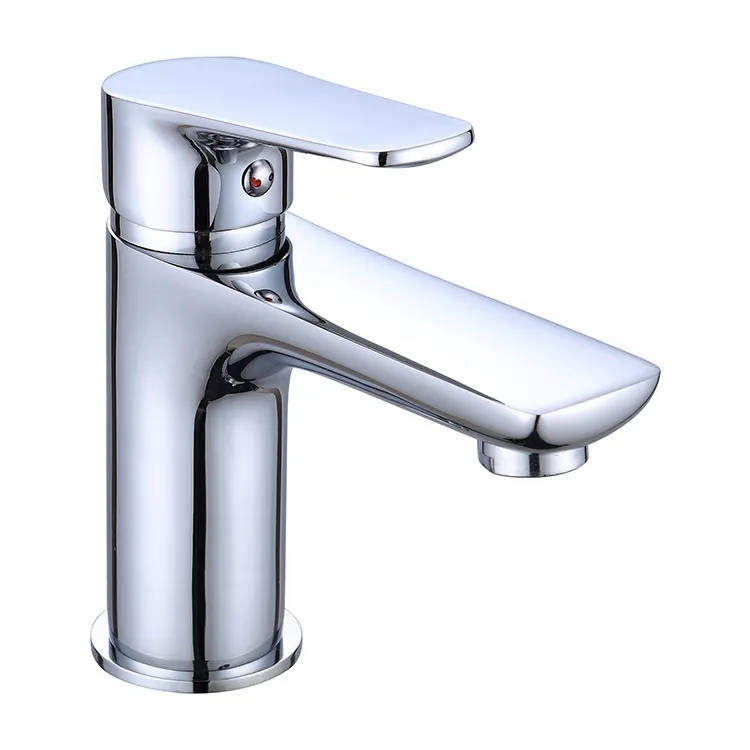 TMOK Sanitary Ware Deck Mounted Single Handle Hand Brass Basin Mixer Faucet