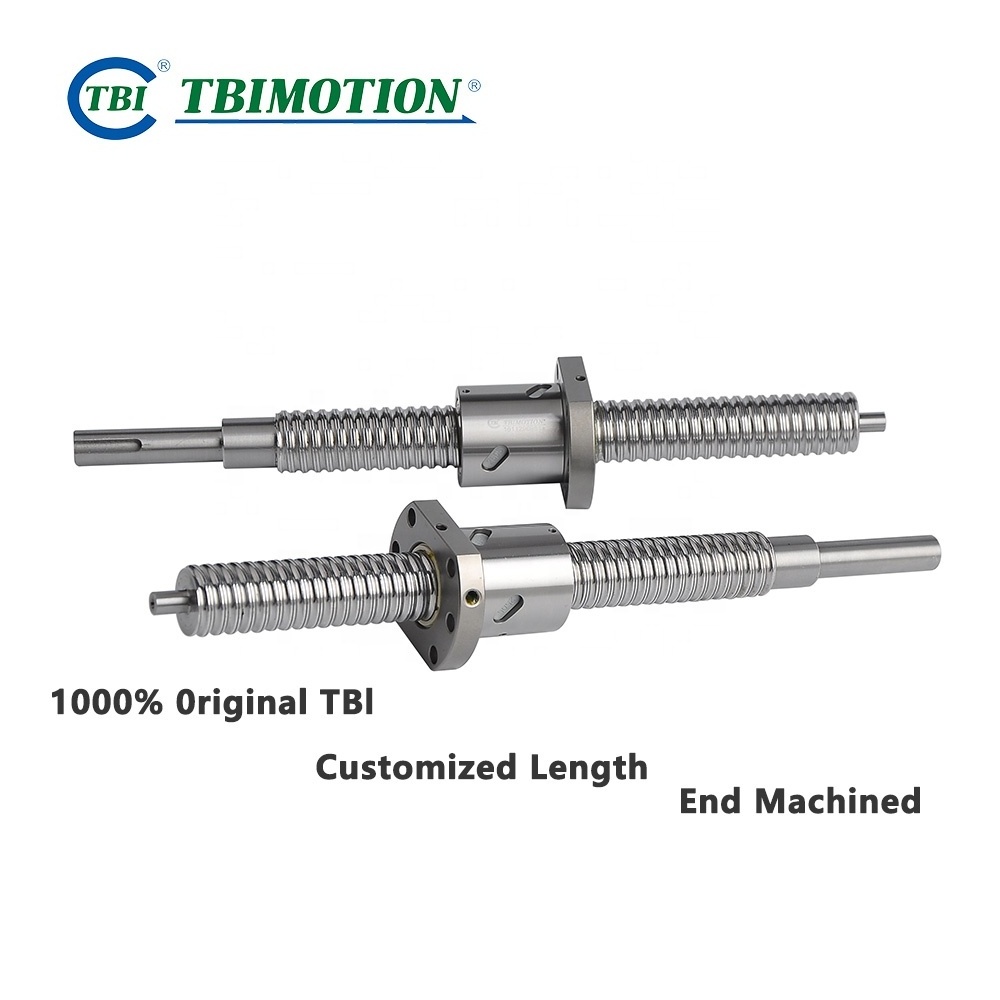 Ballscrew Factory Price Taiwan HIWIN RM1605 RM1204 Ball Screw SFU1204 1605 300 500 600 800mm 1500mm Custom CNC Ballscrew