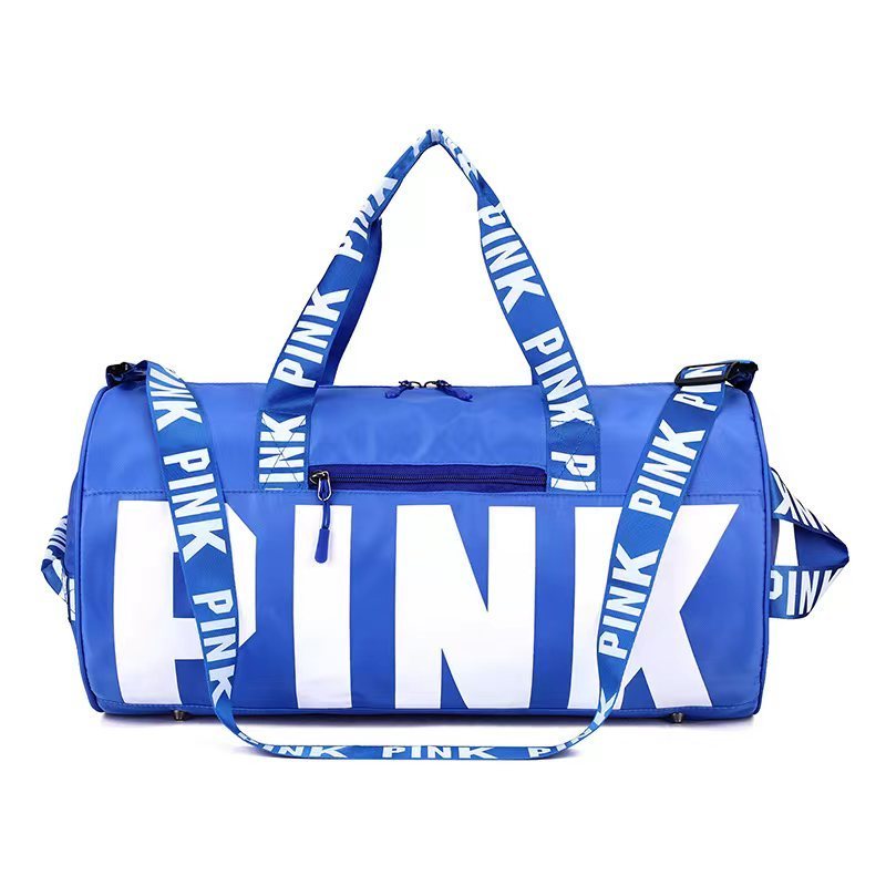 pink duffle gym foldable travel bag large capacity waterproof custom logo sports travel bag on sale