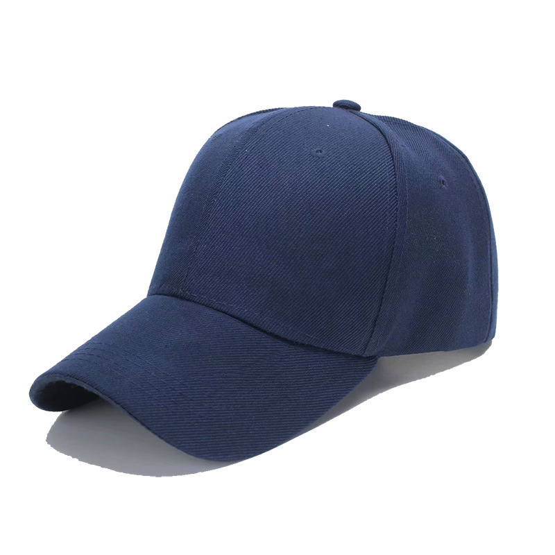 Adjustable Unisex Men Polyester Plain Sport Caps 15 Days Custom 6 Panel Blank Baseball Cap