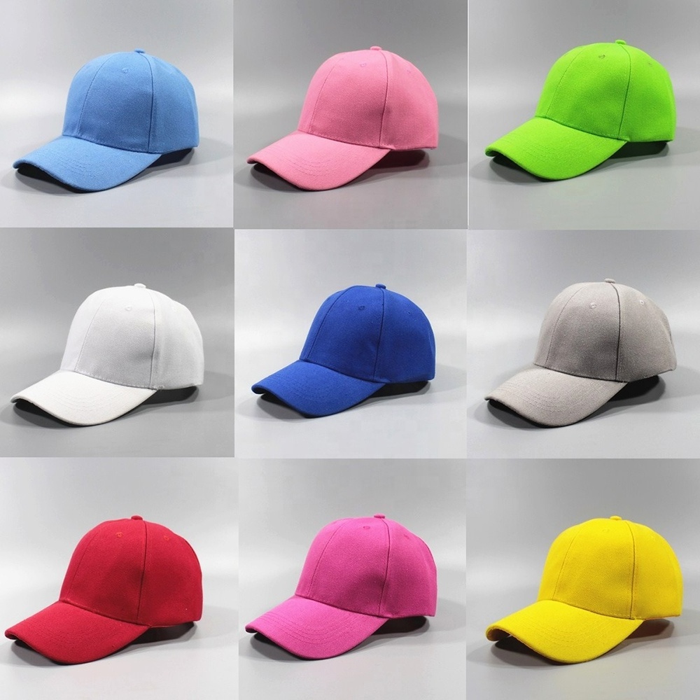 Adjustable Unisex Men Polyester Plain Sport Caps 15 Days Custom 6 Panel Blank Baseball Cap