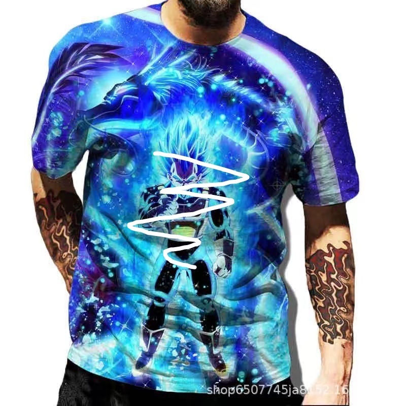 Wholesale design 3d cartoon sublimation print t-shirt 3d printing t-shirt