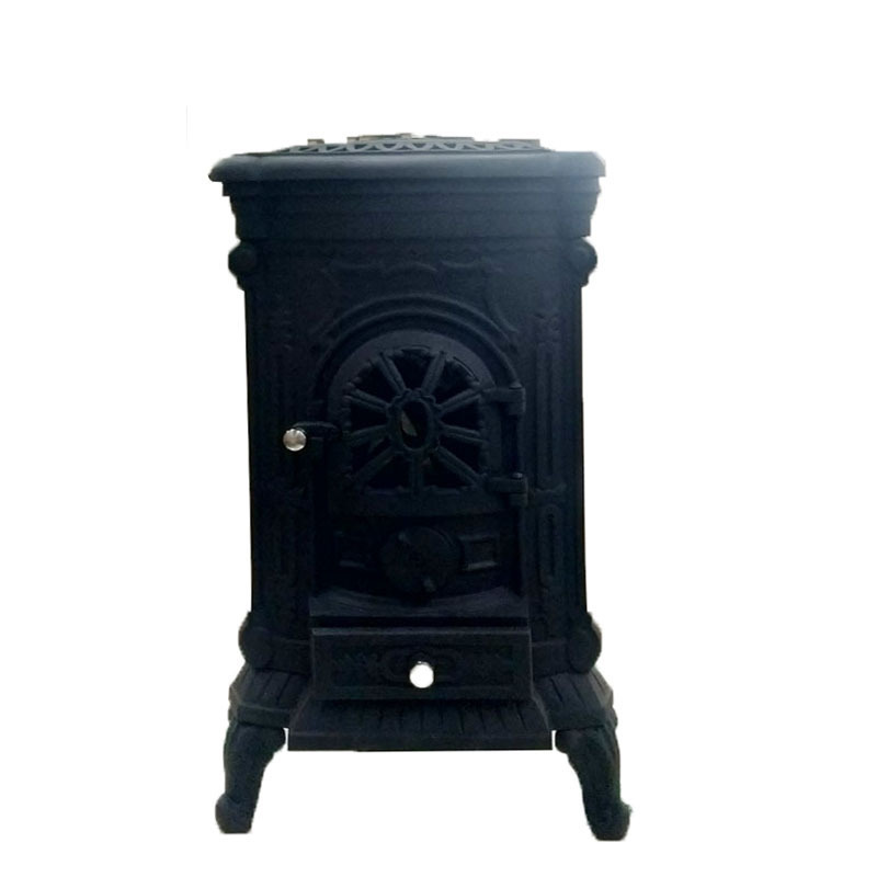 Modern Design Stove Wood Burning Stove Cast Iron Black Enamel Steel Stove