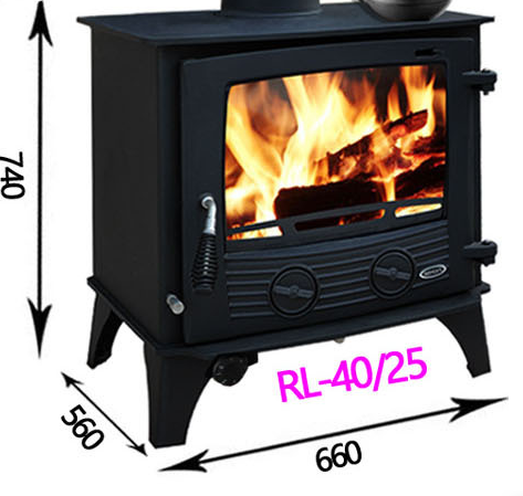 Europe Hot Sale Cast Iron Wood Fireplace Burning Stove Wood Heater Cast Iron Fireplace