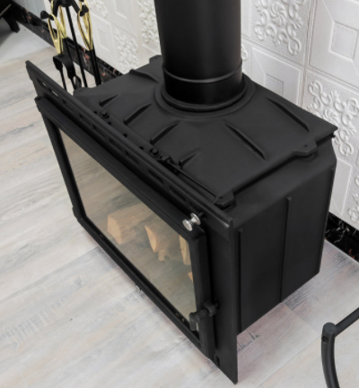 High Quality Heating Real Fire Cast Iron Fireplace Wood Burning Indoor Stove