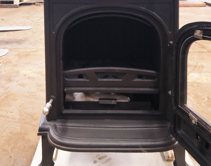 Large Cast Iron Stoves Real Fire Good Efficiency Indoor Wood Burning Stove