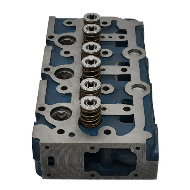 Free Shipping Complete Cylinder Head For Kubota D750 Engine With Full Set Valves